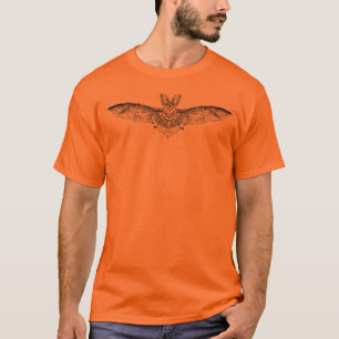 Black Brown Bat nach Haeckel T-Shirt