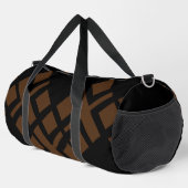 Black Brown Duffle Bag (Rechte Ecke)