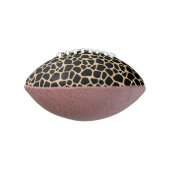 Black Brown Giraffe Print Football (Gedreht 90)