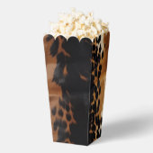 Black Brown Gold Cowhide Geschenkschachtel (Geplatzt)