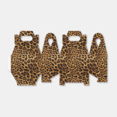 Black Brown Leopard Gevor Box Geschenkschachtel (Ungefaltet)
