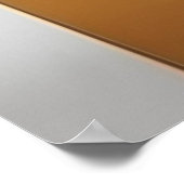 Black Brown Minimalistische Abstrakte Landschaft Poster (Ecke)