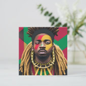 Black Bruh African American Man Juneteenth King (Stehend Vorderseite)