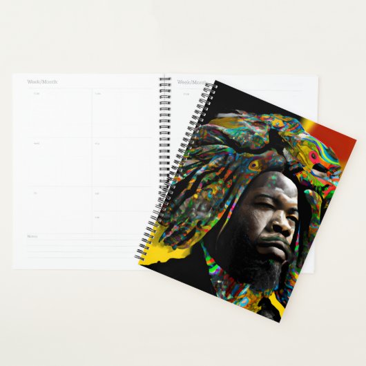 Black Bruh Melanin Vater Juneteenth King African S Planer (Anzeige)