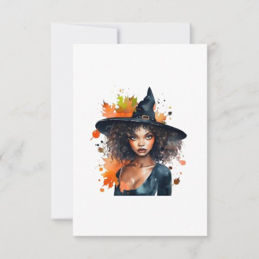 Black Bruja Cards Dankeskarte (Vorderseite)