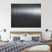 Black Brushed Metal Acrylic Leinwanddruck (Insitu (Schlafzimmer))
