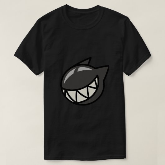 Black Bubble Gum Cat T-Shirt (Design vorne)