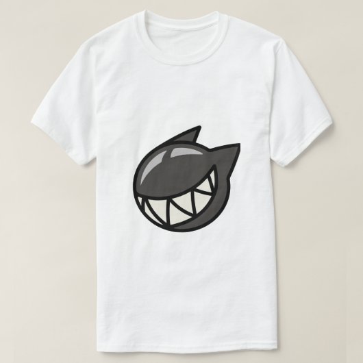 Black Bubble Gum Cat T-Shirt (Design vorne)