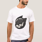 Black Bubble Gum Cat T-Shirt (Vorderseite)