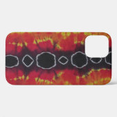 Black Bubbles Gefärbte Krawatte Case-Mate iPhone Hülle (Rückseite (Horizontal))