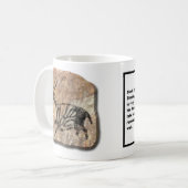Black Buck - Stein Kaffeetasse (Vorderseite Links)