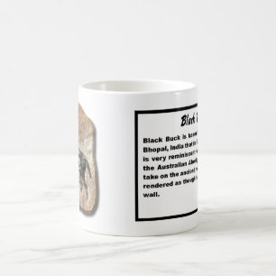Black Buck - Stein Kaffeetasse