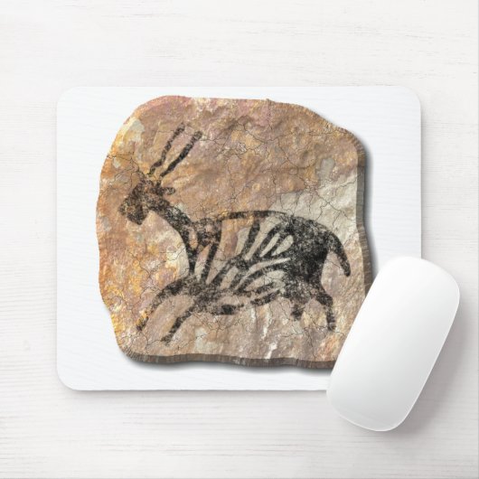 Black Buck - Stein Mousepad (Mit Mouse)