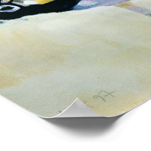 Black Buck Velavadar 1997 Poster (Ecke)