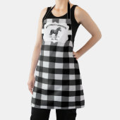 Black Buffalo Kariert Farm Horse Schürze (InSitu)