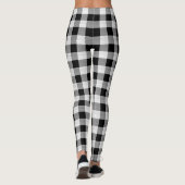 Black Buffalo Kariert ID604 Leggings (Rückseite)