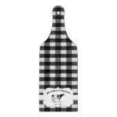 Black Buffalo, Karierte Kuh-Schneidebrett Schneidebrett (Vorderseite)