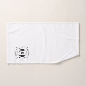 Black Buffalo Karo und Arrow Monogram Badhandtuch Set (Handtuch)