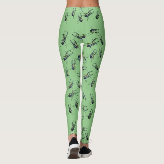Black Bugs Leggings (Rückseite)