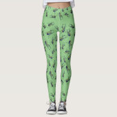 Black Bugs Leggings (Vorderseite)