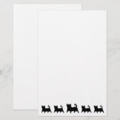 Black Bull Design Briefpapier (Vorne/Hinten)