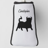 Black Bull Design Golf Headcover (Rotieren 90)