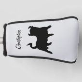 Black Bull Design Golf Headcover (Vorderseite)