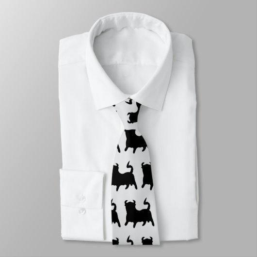 Black Bull Design Krawatte (Gebunden)