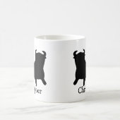 Black Bull Design Personalisiert Kaffeetasse (Mittel)