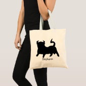 Black Bull Design Tragetasche (Vorderseite (Produkt))