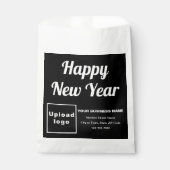Black Business Brand, New Year Paper Bag Geschenktütchen (Vorderseite)