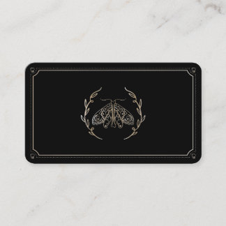 Black Business Card Visitenkarte