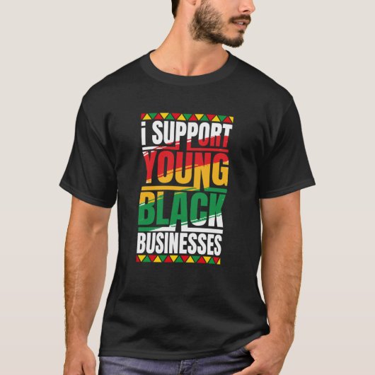Black Business Owner Black Entrepreneur Black Hist T-Shirt (Vorderseite)