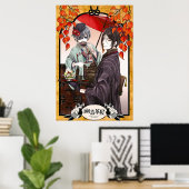 Black Butler Sebastian amp; amp; amp; amp; amp; Sk Poster (Heimbüro)