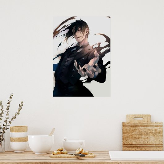 Black Butler Sebastian Poster (Küche)