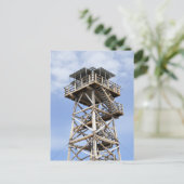 Black Butte Lookout Tower Postkarte (Stehend Vorderseite)