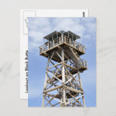 Black Butte Lookout Tower Postkarte (Vorne/Hinten)
