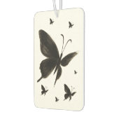 Black Butterfly – Elegant Winged Design on Autolufterfrischer (Links)
