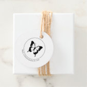 Black Butterfly-Logo Geschenkanhänger (Beispiel)