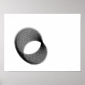 Black Butterfly Math Bi-Perspective Poster (Vorne)