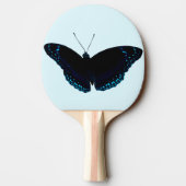 Black Butterfly Ping Pong Paddle Tischtennis Schläger (Rückseite)
