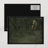 Black Butterfly Postcard Postkarte (Vorne/Hinten)
