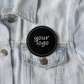Black Button mit Monogramm (Beispiel)