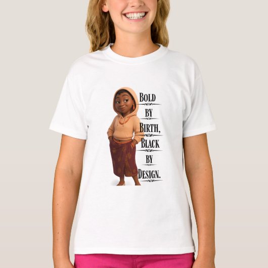 Black By Design,Pixarstyle 3D T-Shirt (Vorderseite)