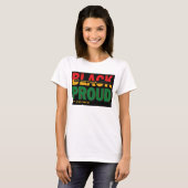 Black by Nature Proud by Choice T-Shirt (Vorne ganz)