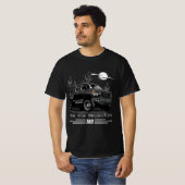 Black C4500 Truck Ironhide Autobot Transformers T-Shirt (Vorne ganz)