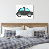 Black Cab Leinwanddruck (Insitu (Schlafzimmer))