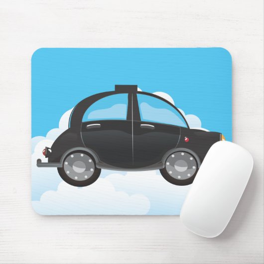 Black Cab Mousepad (Mit Mouse)