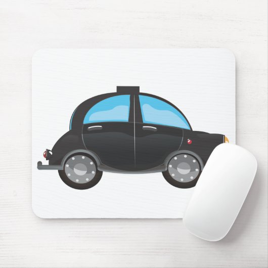 Black Cab Mousepad (Mit Mouse)