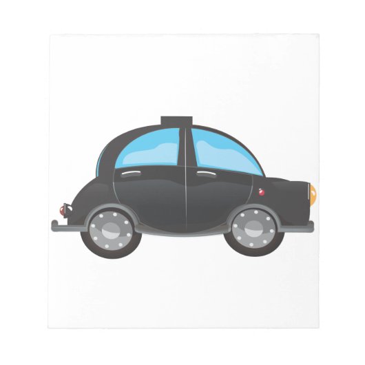 Black Cab Notizblock (Vorderseite)
